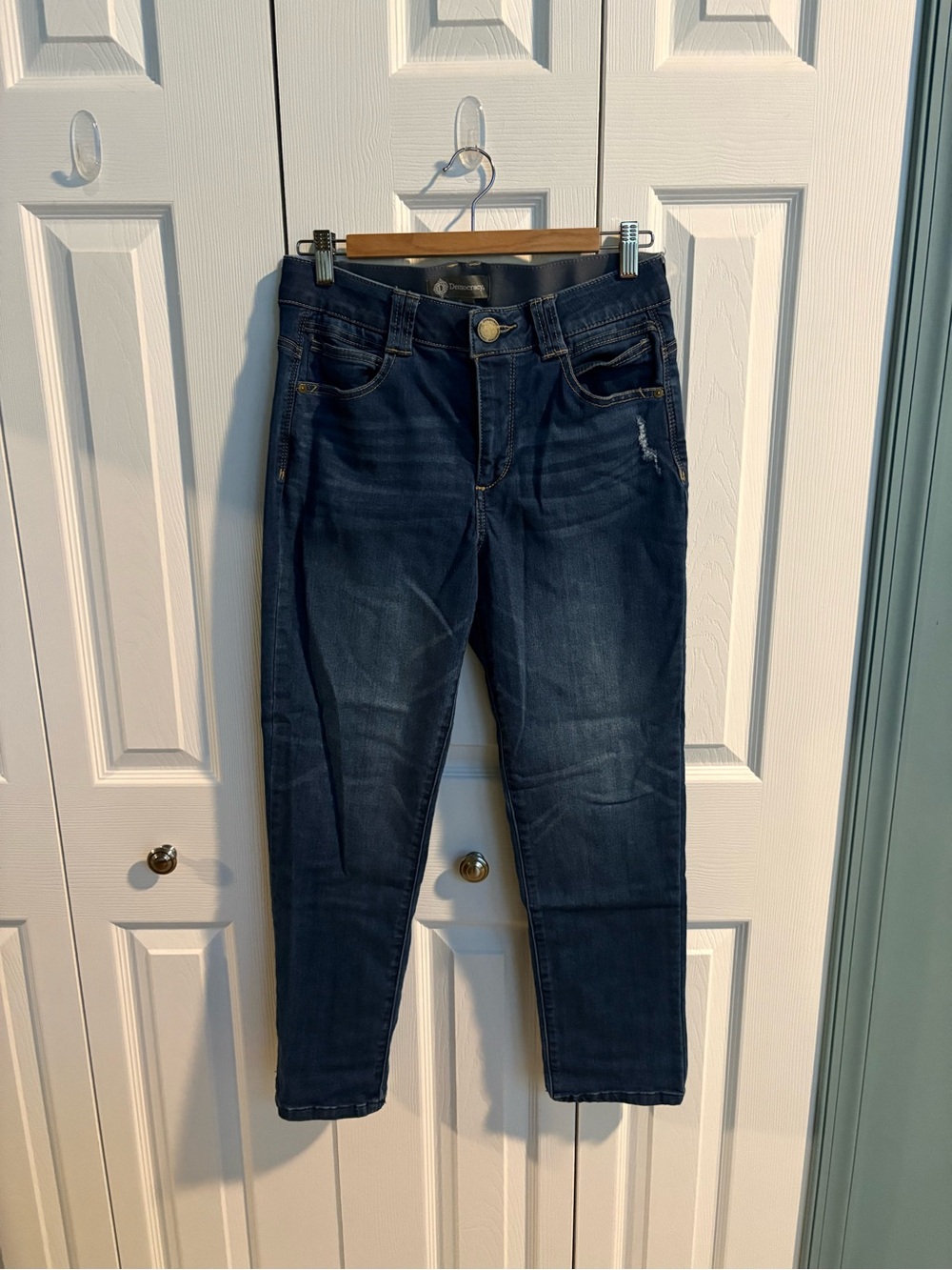 Democracy denim, ankle length